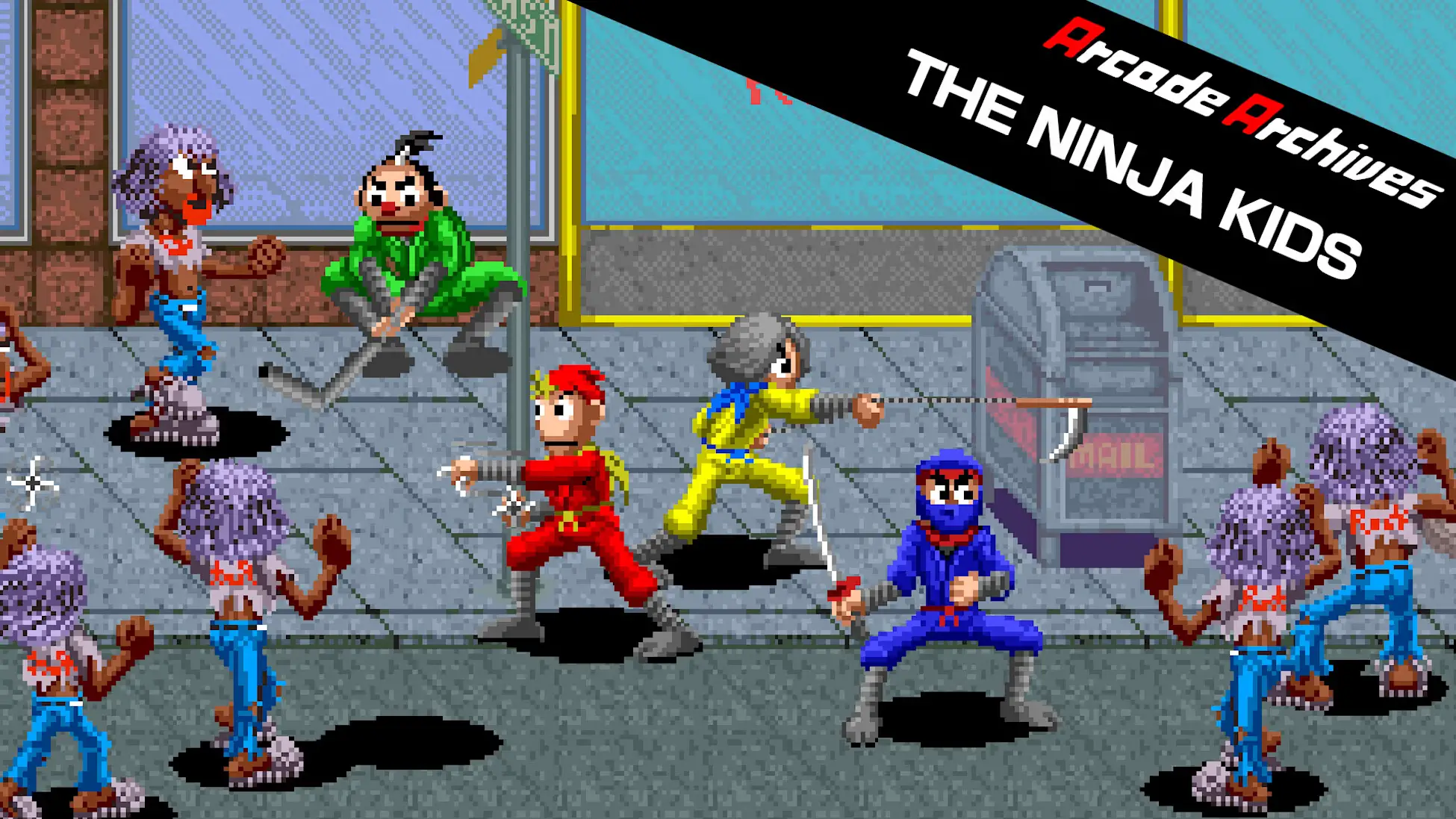 街机博物馆：忍者小子-Arcade Archives: The Ninja Kids-游戏封面-好玩客