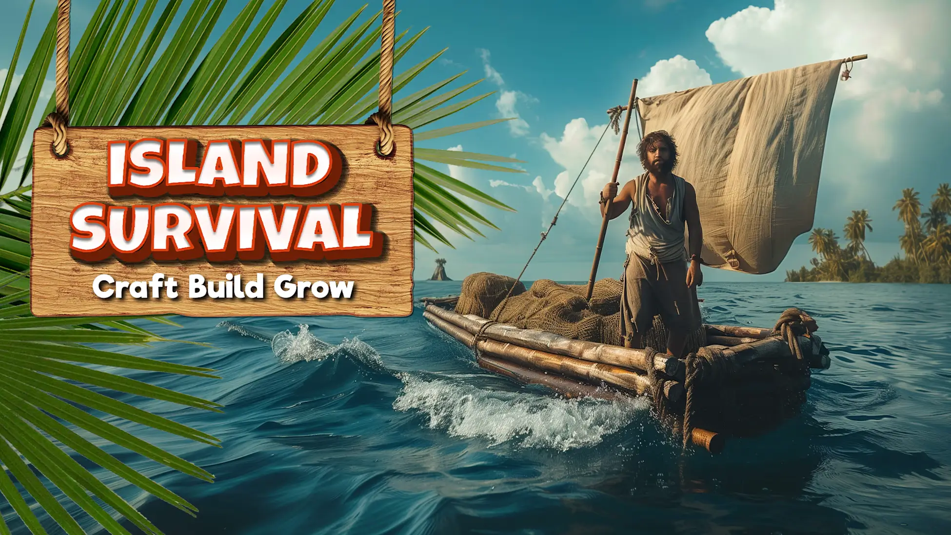 孤岛求生：制造、建造、种植-Island Survival: Craft, Build, Grow-游戏封面-好玩客