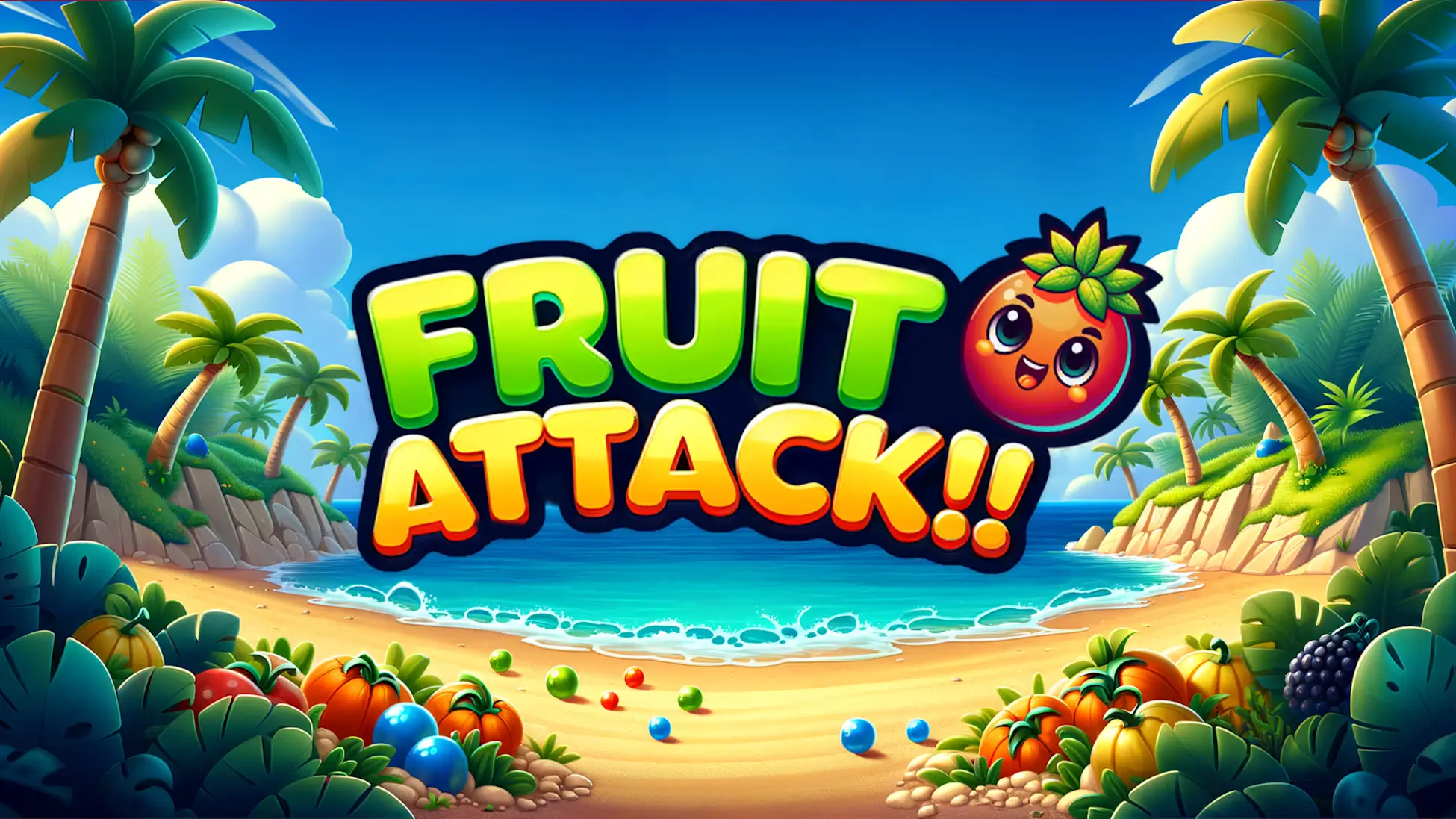 水果袭击！！-Fruit Attack!!-游戏封面-好玩客