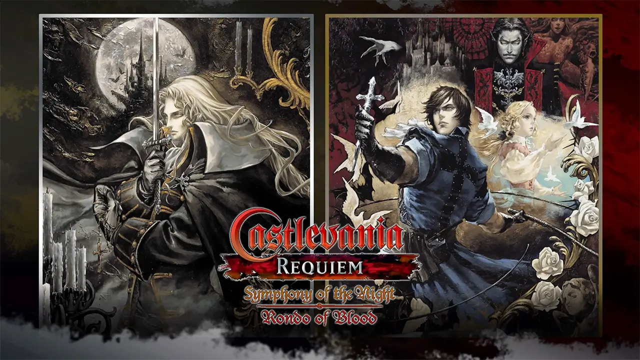 恶魔城 X 月下夜想曲 &amp; 血之轮回-Castlevania Requiem: Symphony of the Night &amp; Rondo of Blood-游戏封面-好玩客