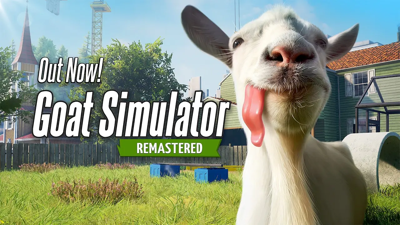 山羊模拟器：重制版-Goat Simulator: Remastered -游戏封面-好玩客