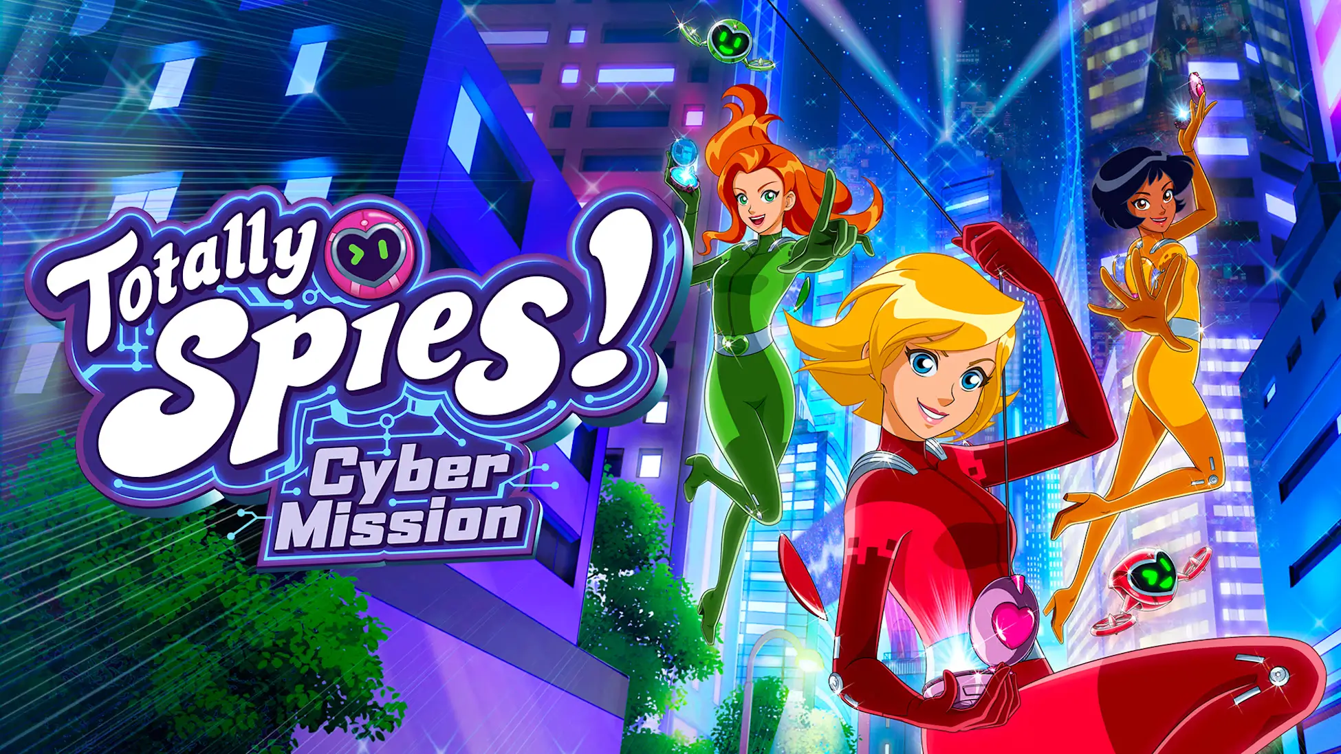 间谍少女组：电子任务-Totally Spies! Cyber Mission-游戏封面-好玩客