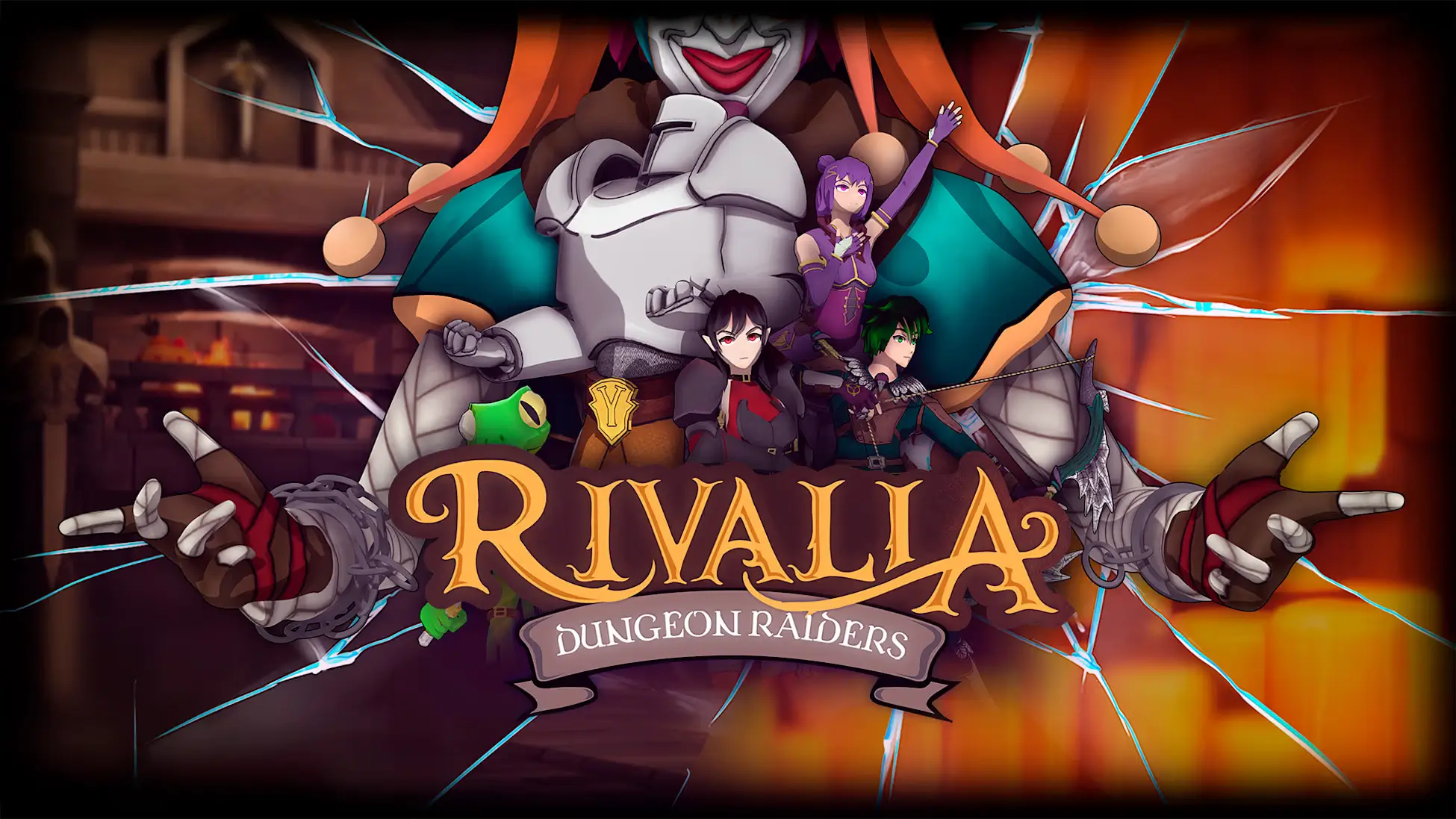 里瓦利亚城堡：地下城突袭者-Rivalia: Dungeon Raiders-游戏封面-好玩客