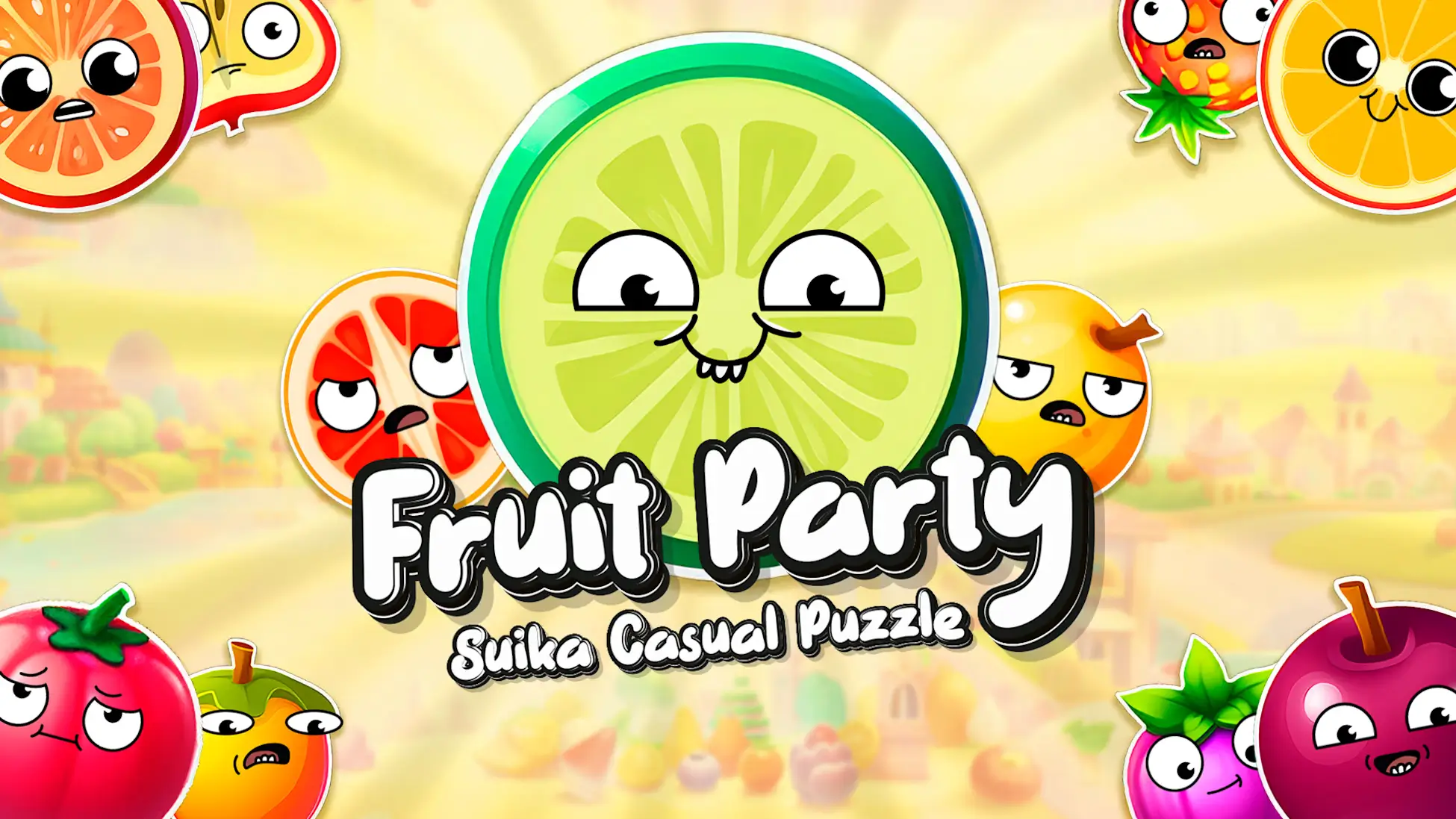 水果派对：Suika休闲益智游戏-Fruit Party: Suika Casual Puzzle-游戏封面-好玩客