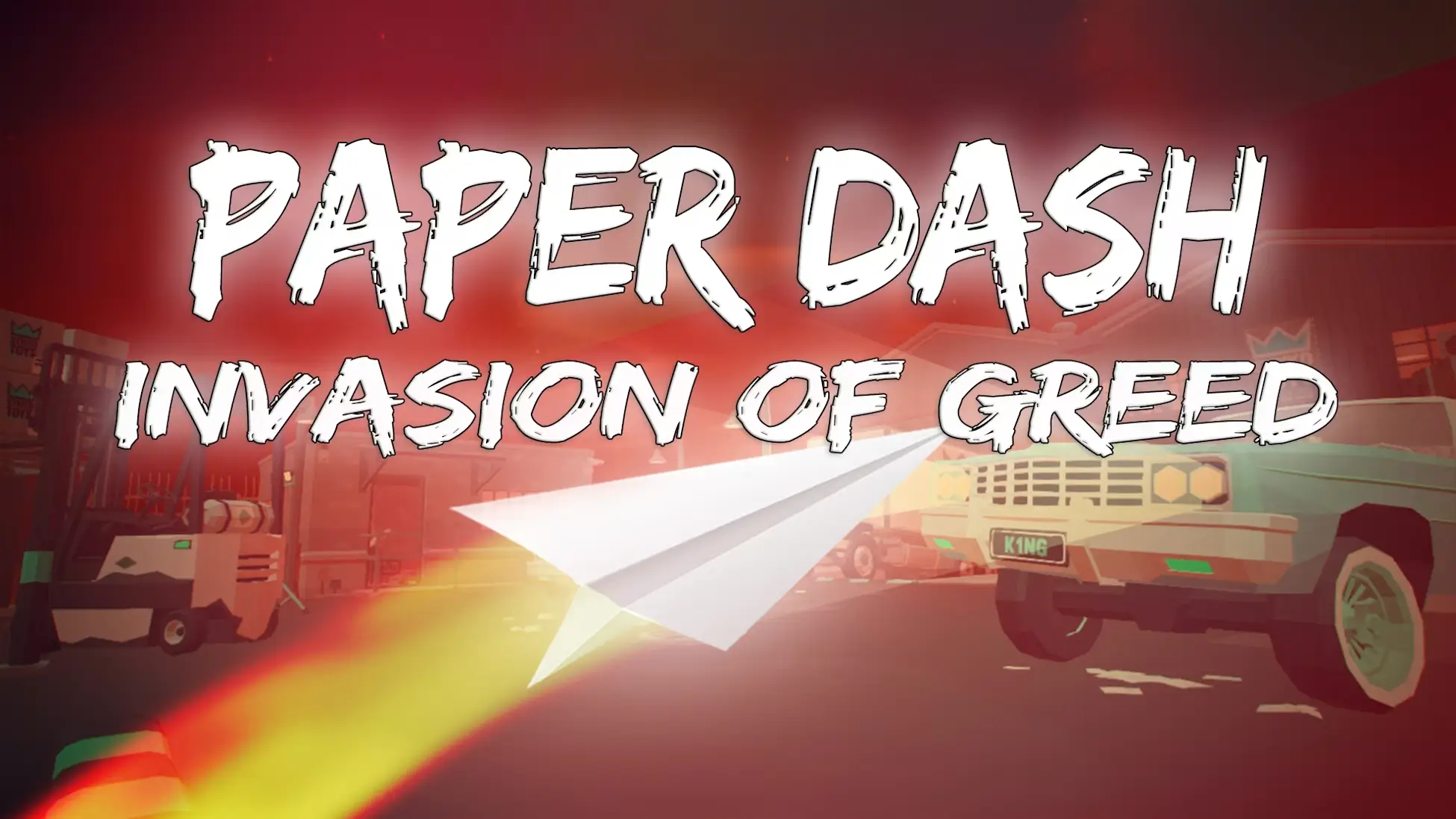 纸飞机冲刺：贪婪入侵-Paper Dash: Invasion of Greed-游戏封面-好玩客