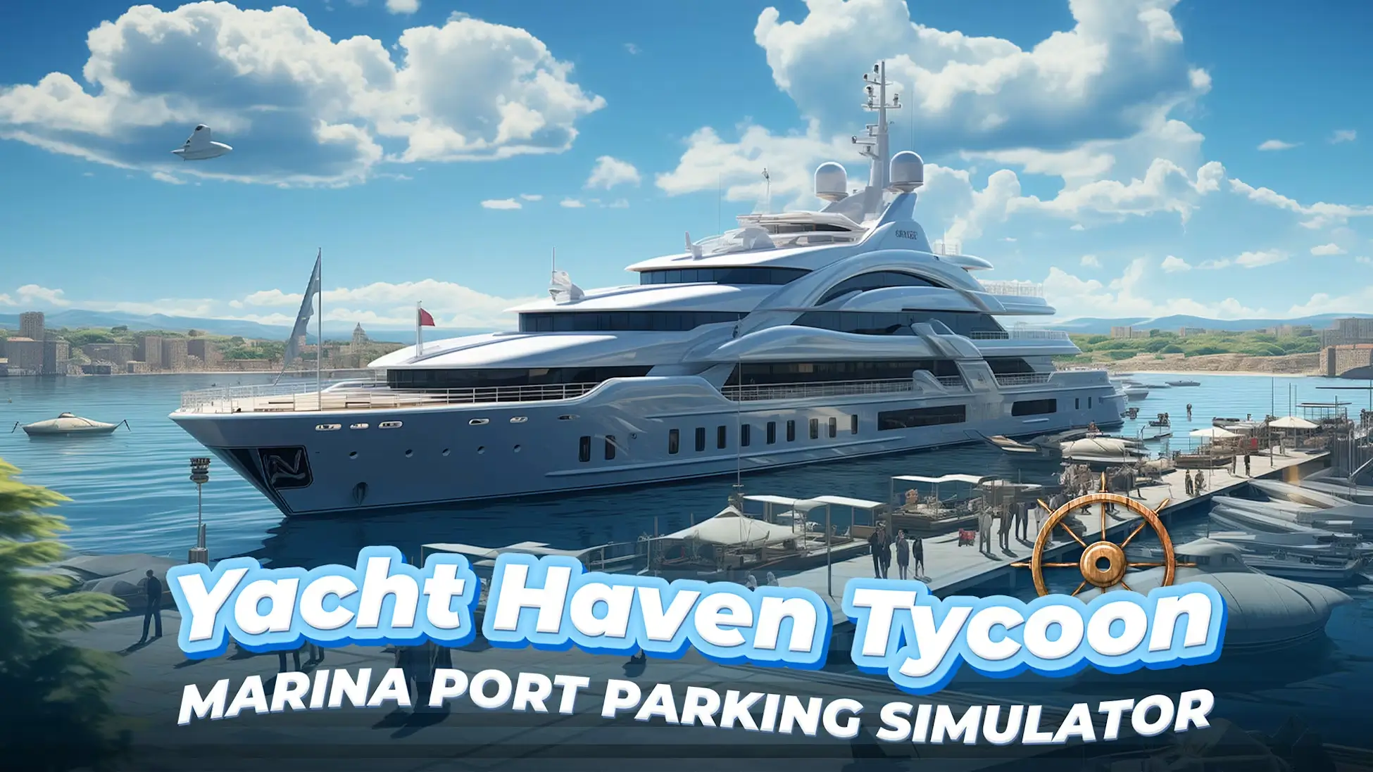 游艇天堂大亨-Yacht Haven Tycoon: Marina Port Parking Simulator-游戏封面-好玩客