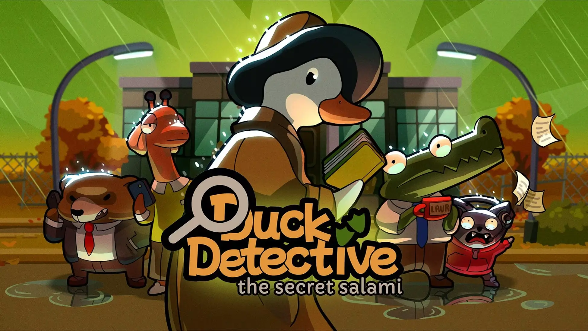 鸭子侦探：秘密萨拉米香肠-Duck Detective: The Secret Salami-游戏封面-好玩客