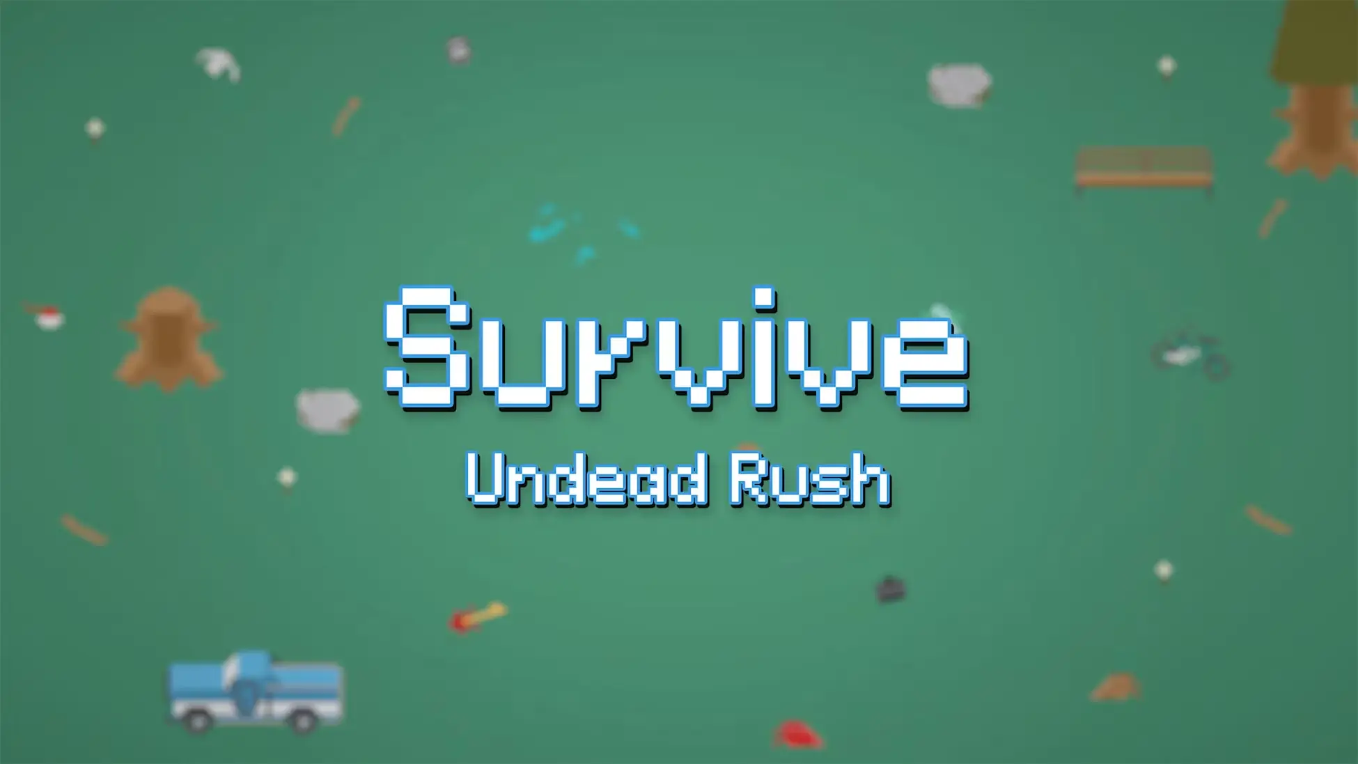 在亡灵冲击中生存-Survive Undead Rush-游戏封面-好玩客