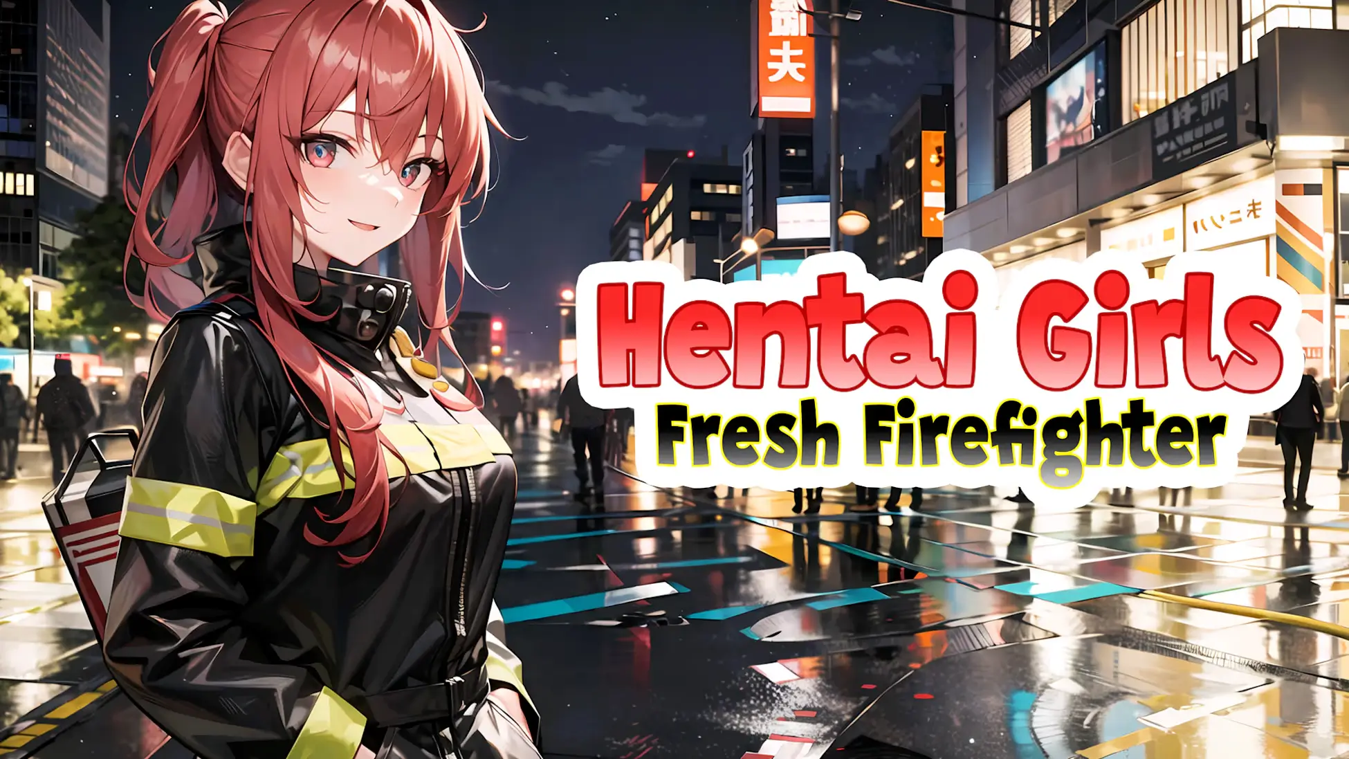 动漫女孩：新人消防员-Hentai Girls: Fresh Firefighter-游戏封面-好玩客