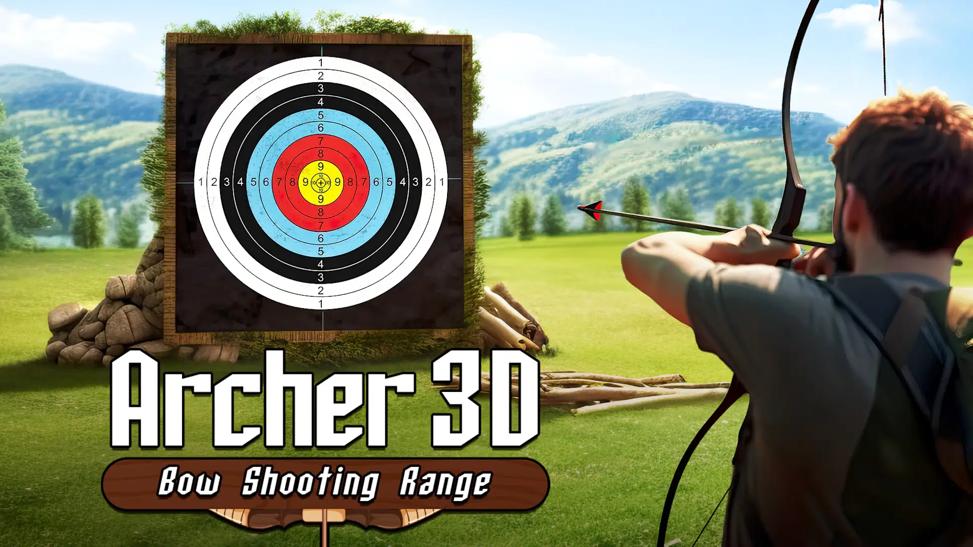 弓箭手 3D：弓箭射击场-Archer 3D: Bow Shooting Range-游戏封面-好玩客