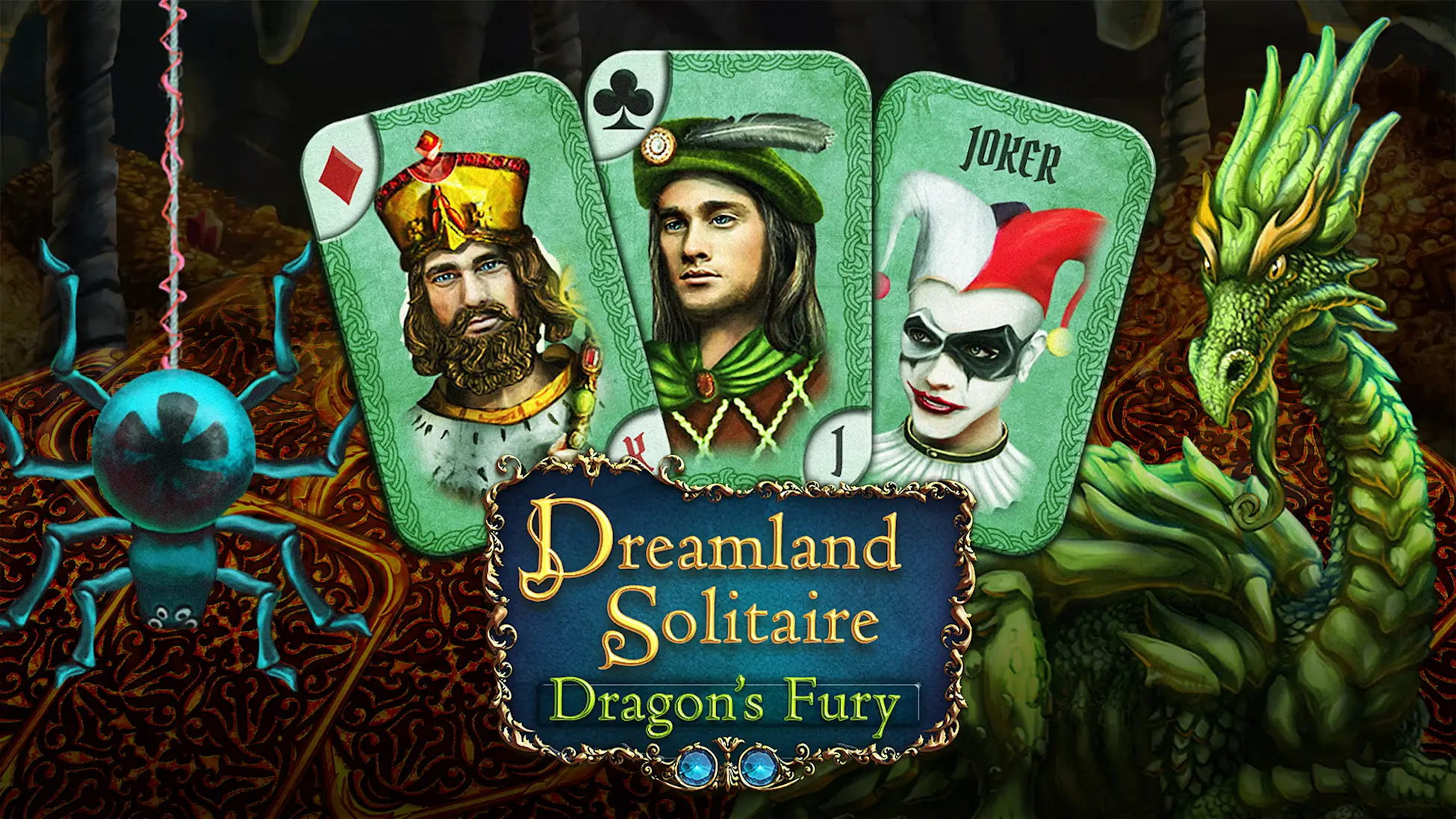 梦境纸牌：巨龙之怒-Dreamland Solitaire: Dragon's Fury-游戏封面-好玩客