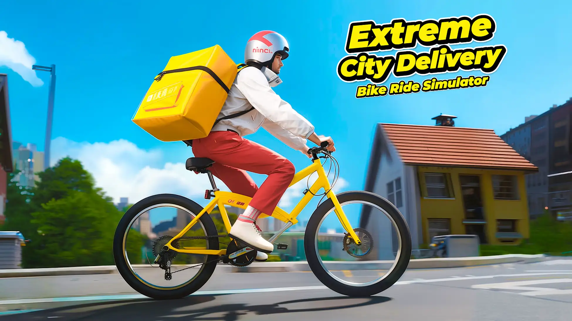 极限城市外卖：自行车骑行模拟器-Extreme City Delivery: Bike Ride Simulator-游戏封面-好玩客