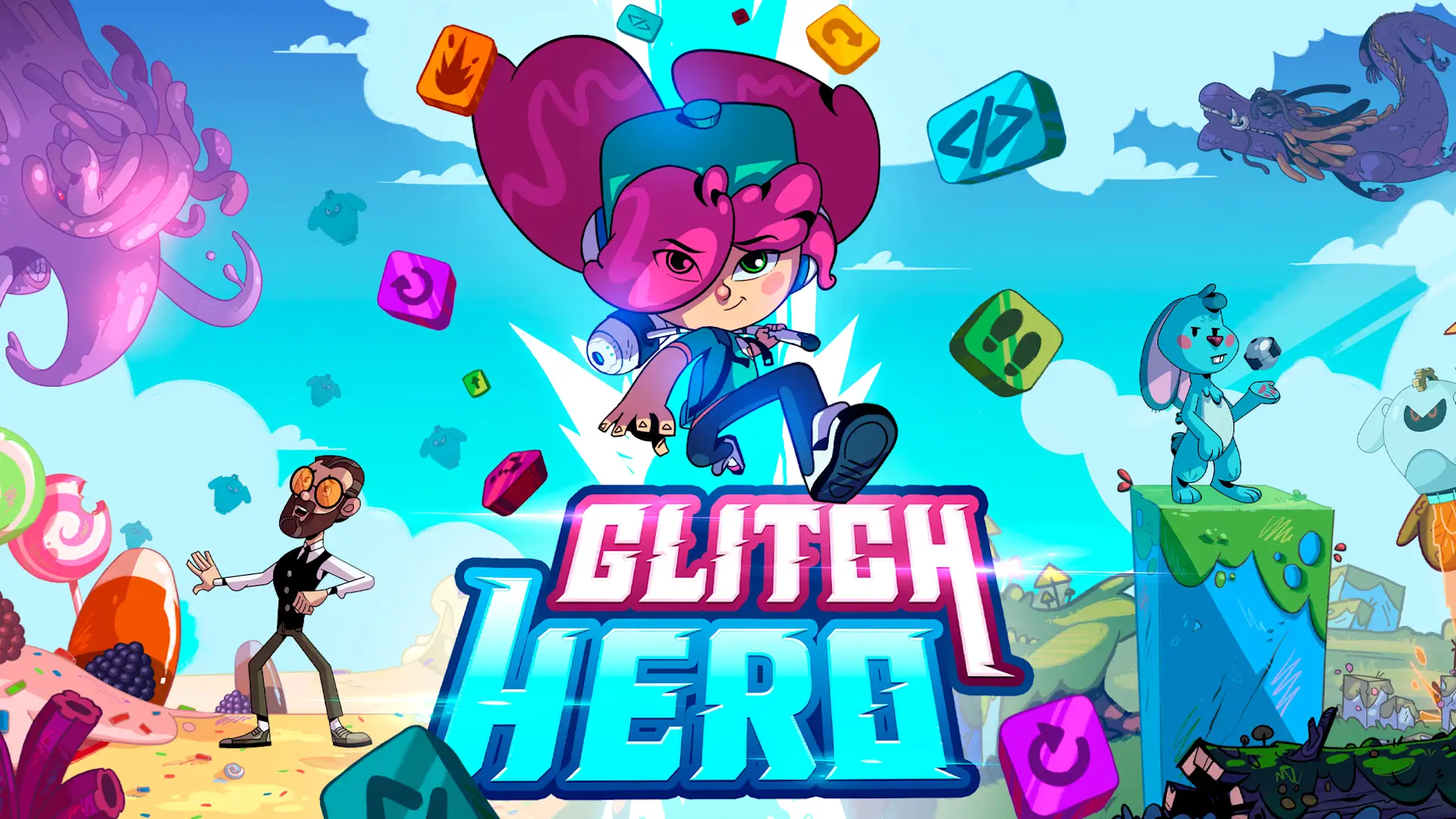 故障英雄-Glitch Hero-游戏封面-好玩客