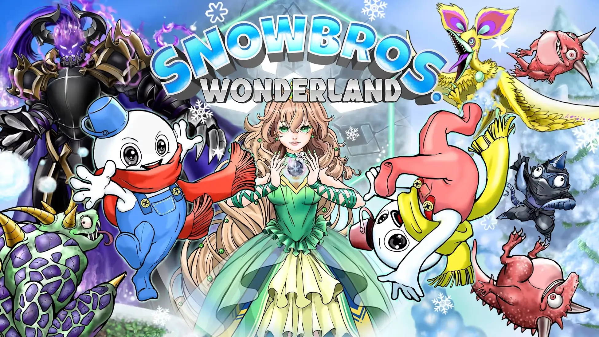 雪人兄弟：奇幻乐园-Snow Bros. Wonderland-游戏封面-好玩客