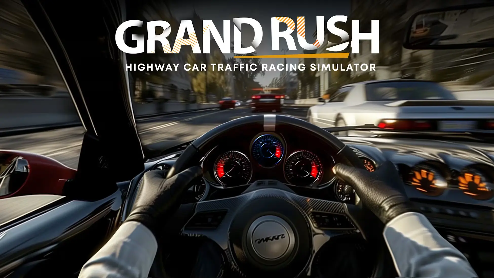 急速狂飙：公路车流竞速模拟器-Grand Rush: Highway Car Traffic Racing Simulator-游戏封面-好玩客