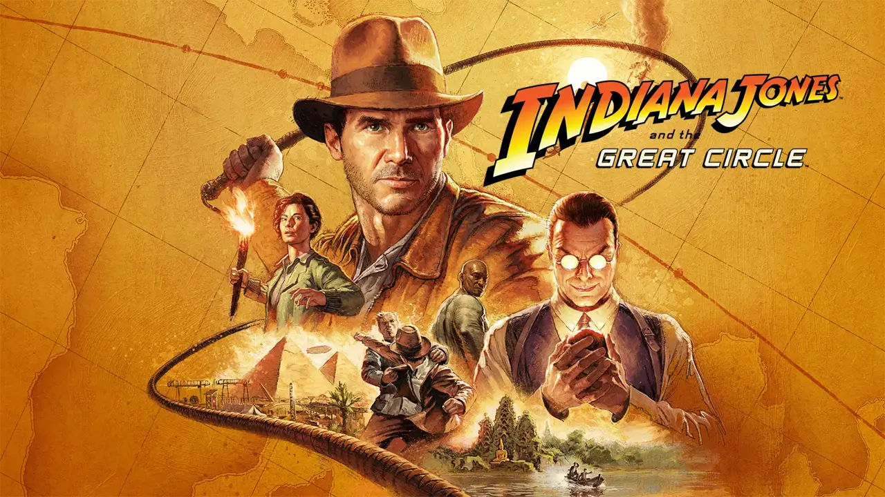 夺宝奇兵：古老之圈-Indiana Jones and the Great Circle-游戏封面-好玩客