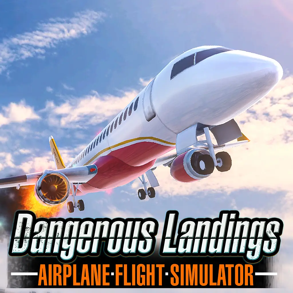 飞机飞行模拟器：危险着陆 | Airplane Flight Simulator : Dangerous Landings | 游戏下载