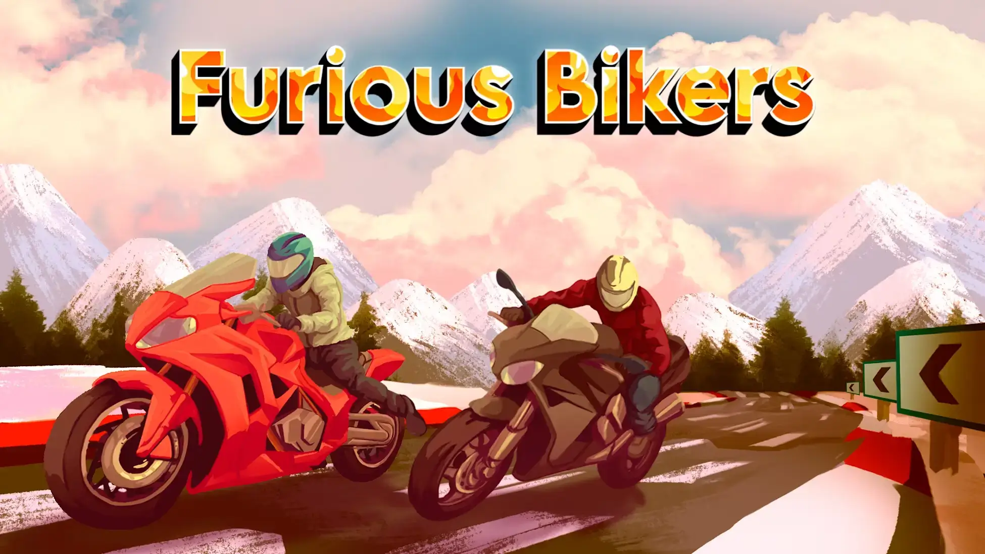 愤怒的摩托车手-Furious Bikers-游戏封面-好玩客