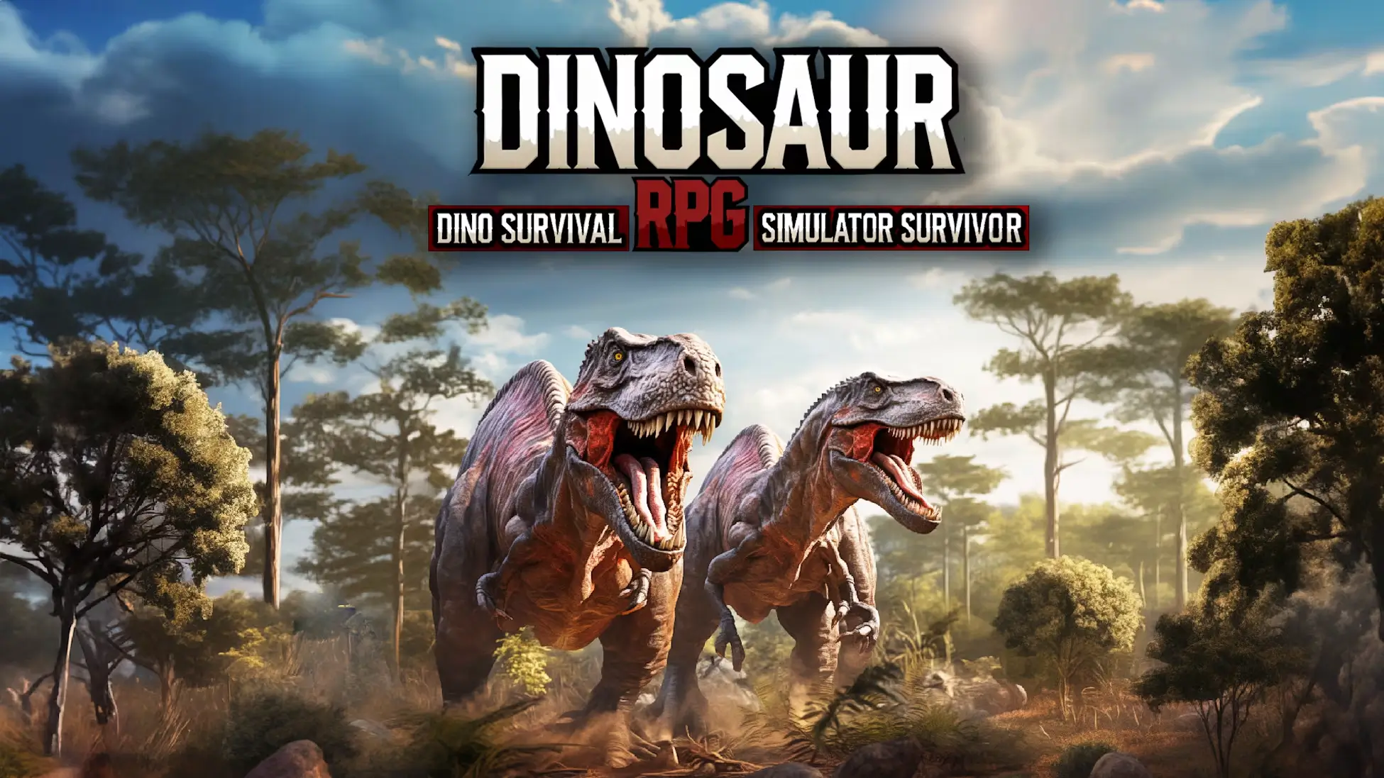 恐龙 RPG：恐龙生存模拟器幸存者-Dinosaur RPG: Dino Survival Simulator Survivor-游戏封面-好玩客