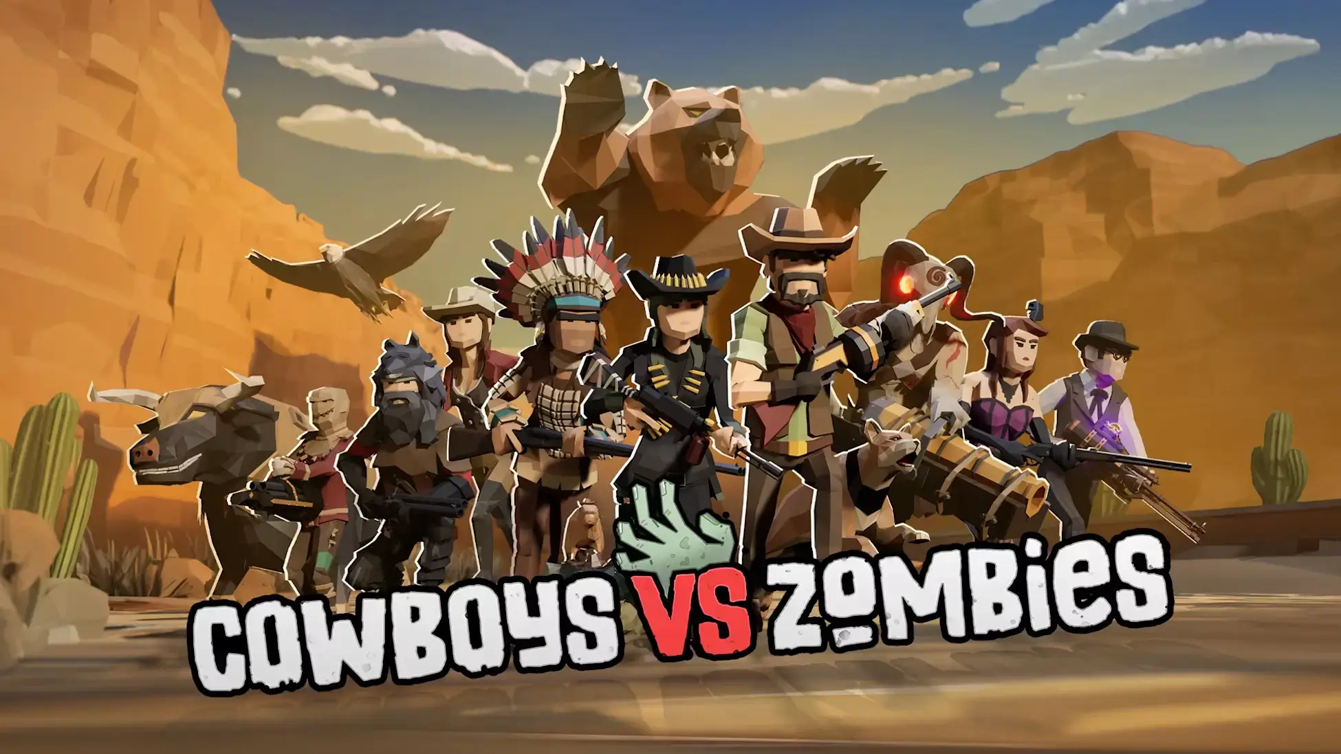 牛仔大战僵尸-Cowboys vs Zombies-游戏封面-好玩客