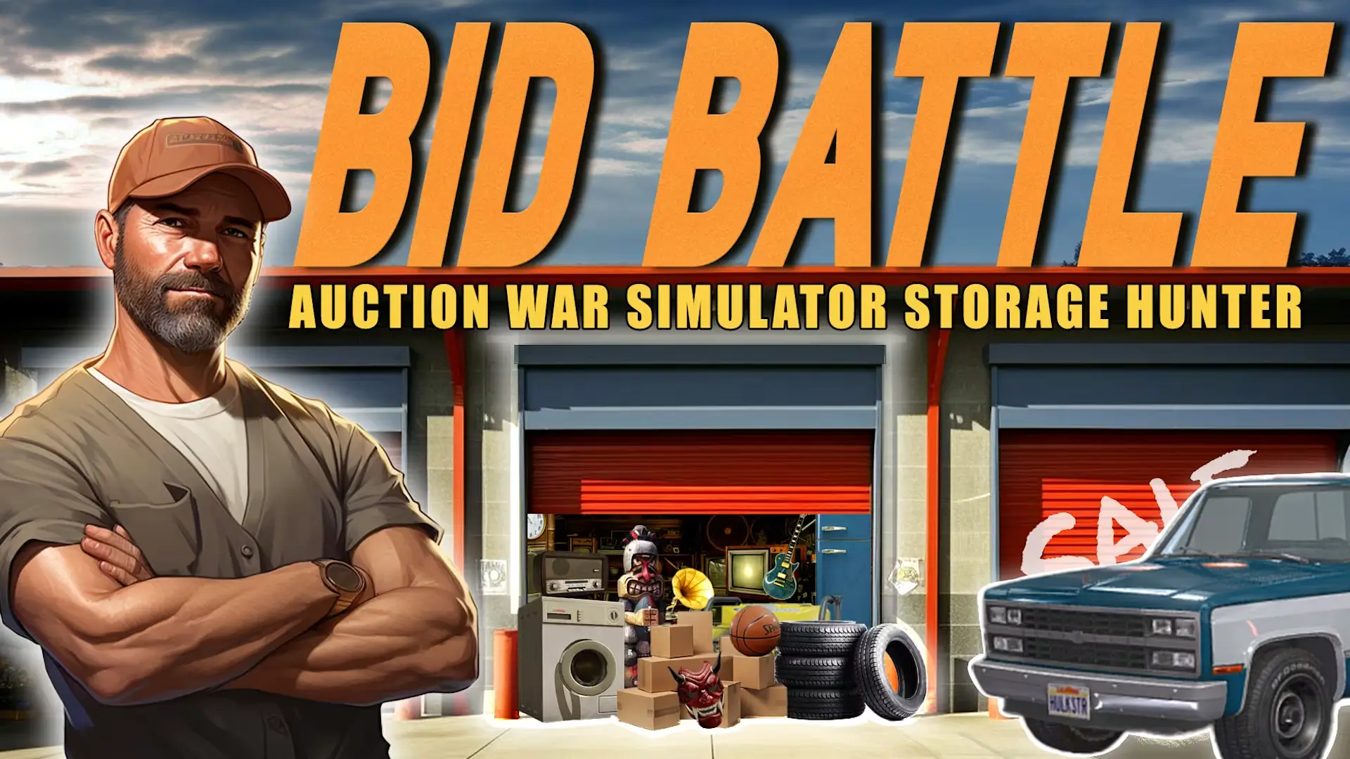 竞标战：拍卖战争模拟器 - 仓储猎人-Bid Battle: Auction War Simulator Storage Hunter-游戏封面-好玩客