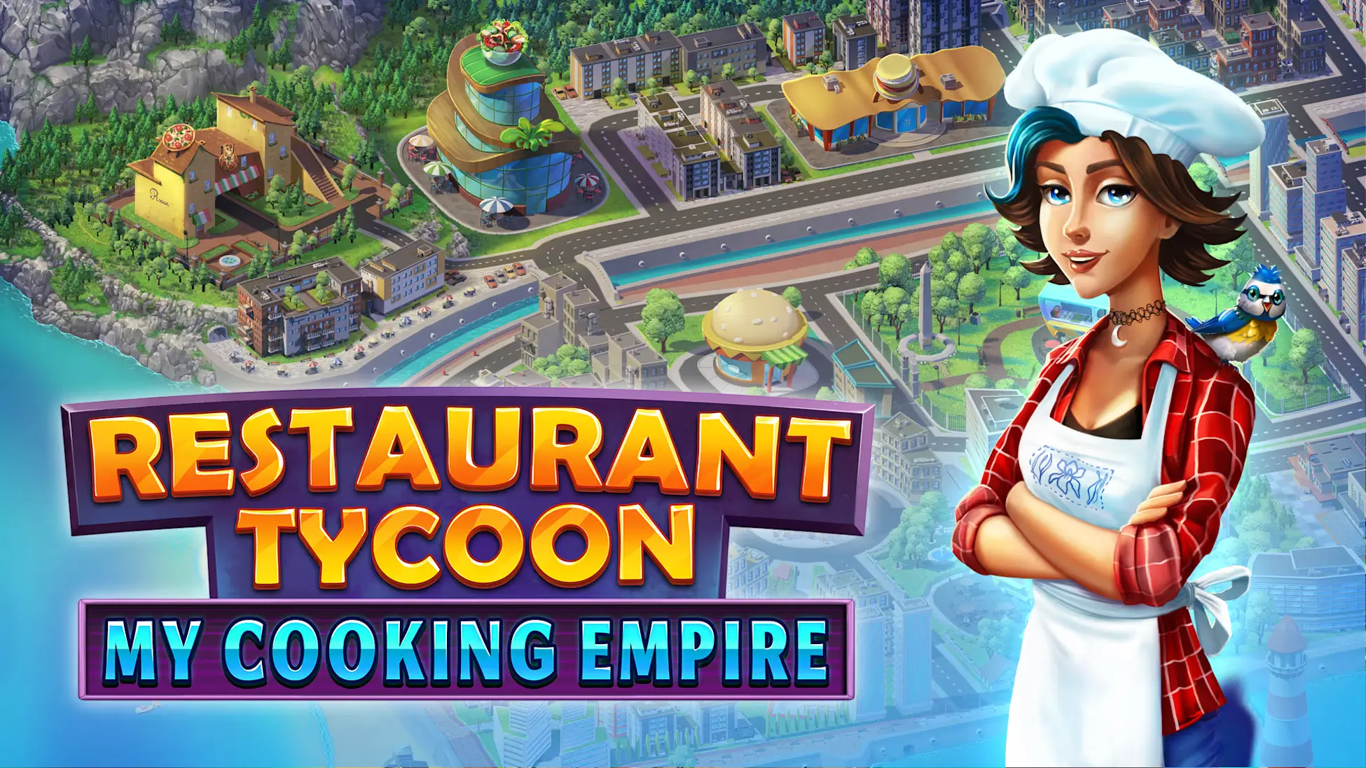 餐厅大亨：我的烹饪帝国-Restaurant Tycoon: My Cooking Empire-游戏封面-好玩客