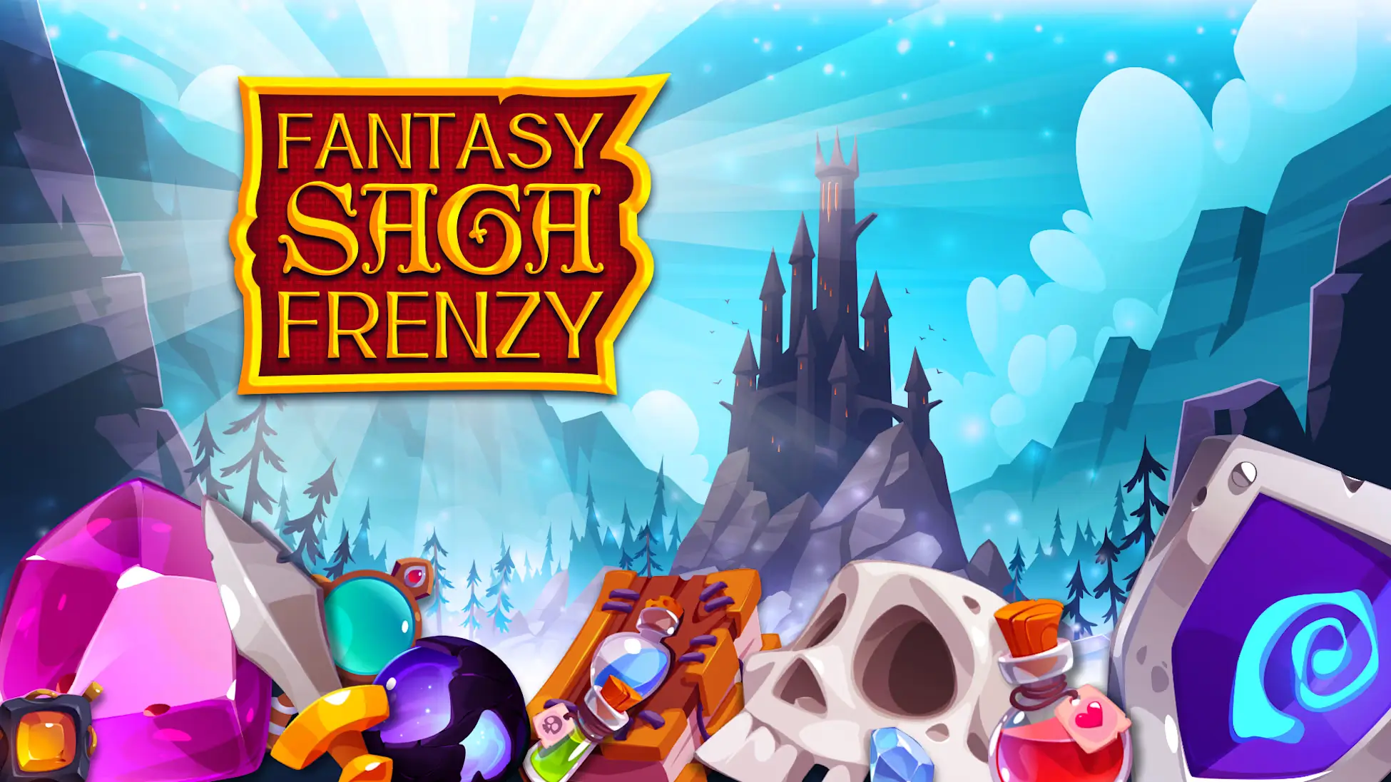 狂热幻想传奇-Fantasy Saga Frenzy-游戏封面-好玩客