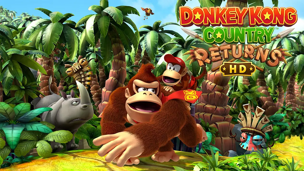 咚奇刚：回归 HD-Donkey Kong Country™ Returns HD-游戏封面-好玩客