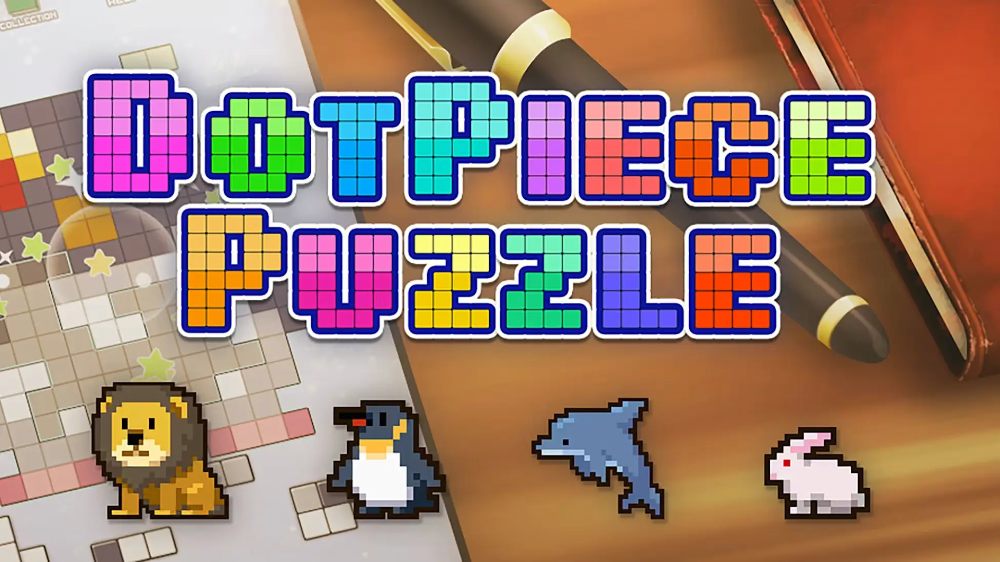 Dot Piece Puzzle - 组装像素艺术拼图-Dot Piece Puzzle: Dotpicture-游戏封面-好玩客