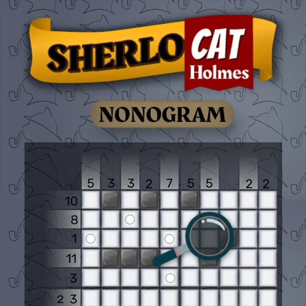 夏洛克猫·福尔摩斯绘图方块 | SherloCat Holmes Nonogram | 游戏下载