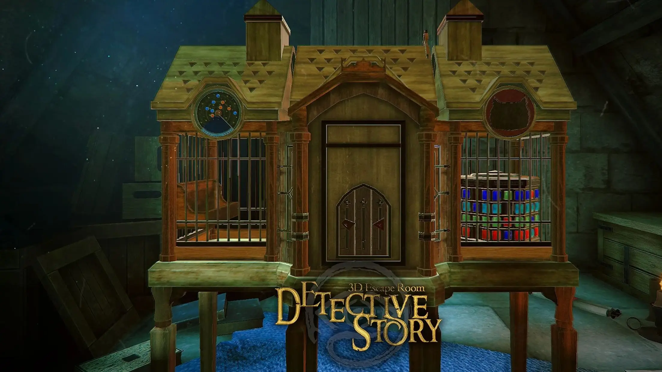 3D 密室逃脱：侦探故事-3D Escape Room: Detective Story-游戏封面-好玩客