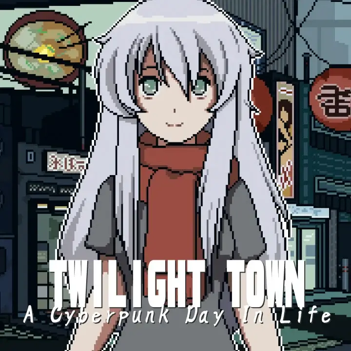 暮光之城：赛博朋克式的一天 | Twilight Town: A Cyberpunk Day In Life