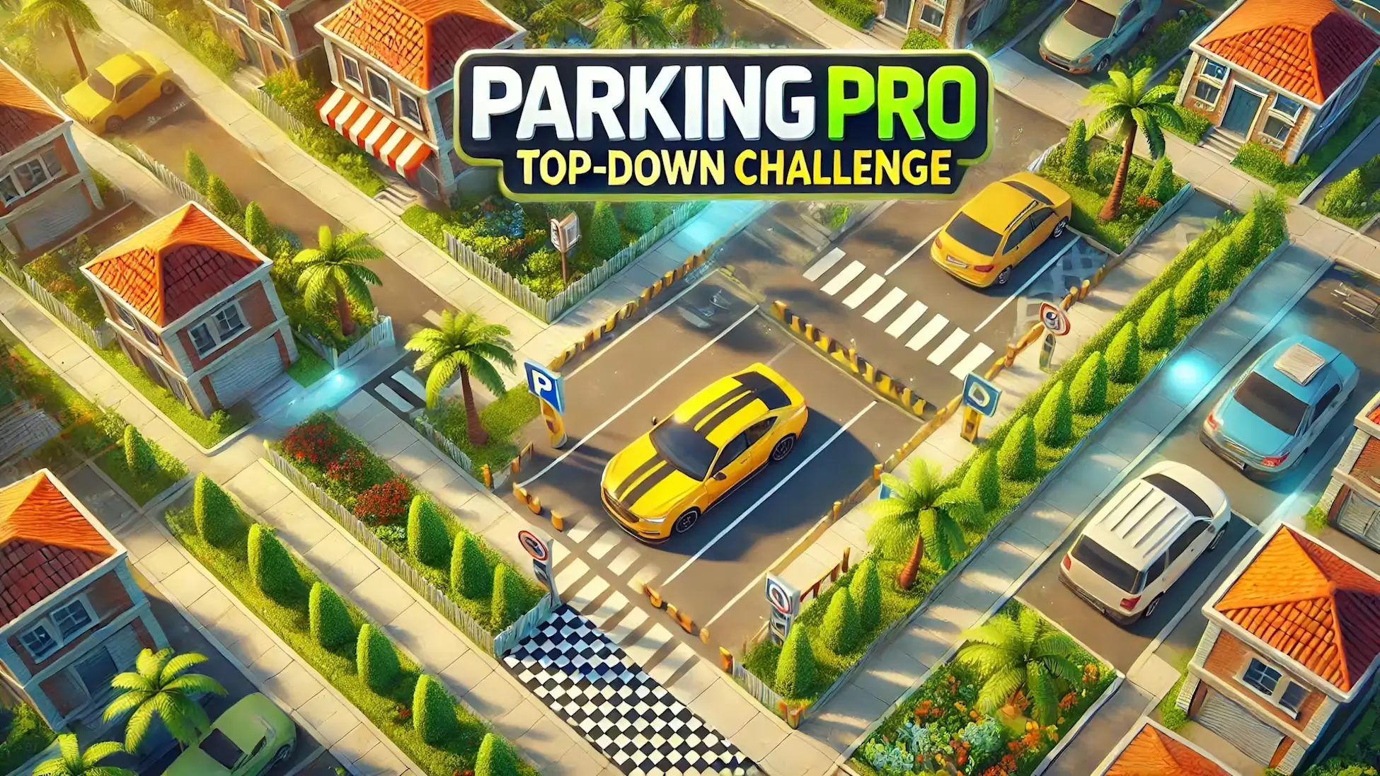 停车高手：俯视挑战-Parking Pro: Top-Down Challenge-游戏封面-好玩客