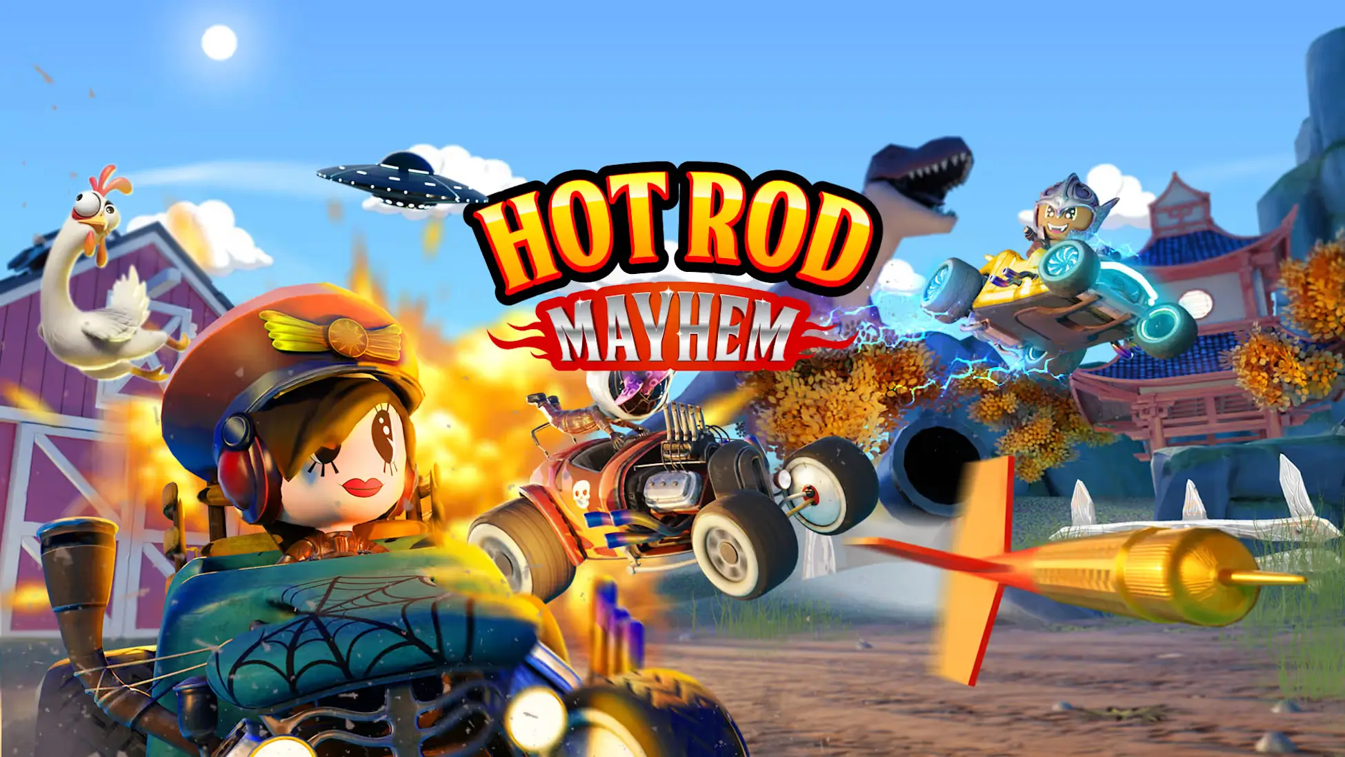 火热狂飙-Hot Rod Mayhem-游戏封面-好玩客